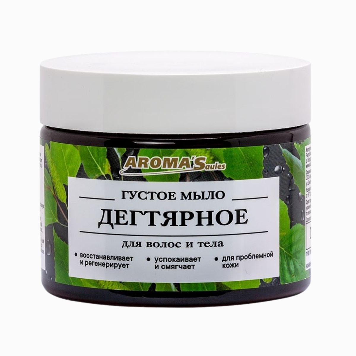 Dechtové mydlo na telo a vlasy  - 250 ml -  Aroma'Saules