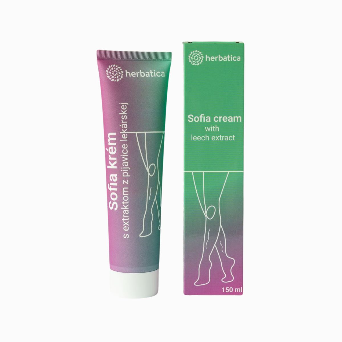 Sofia krém na kŕčové žily s extraktom z pijavice lekárskej - 150 ml - Herbatica