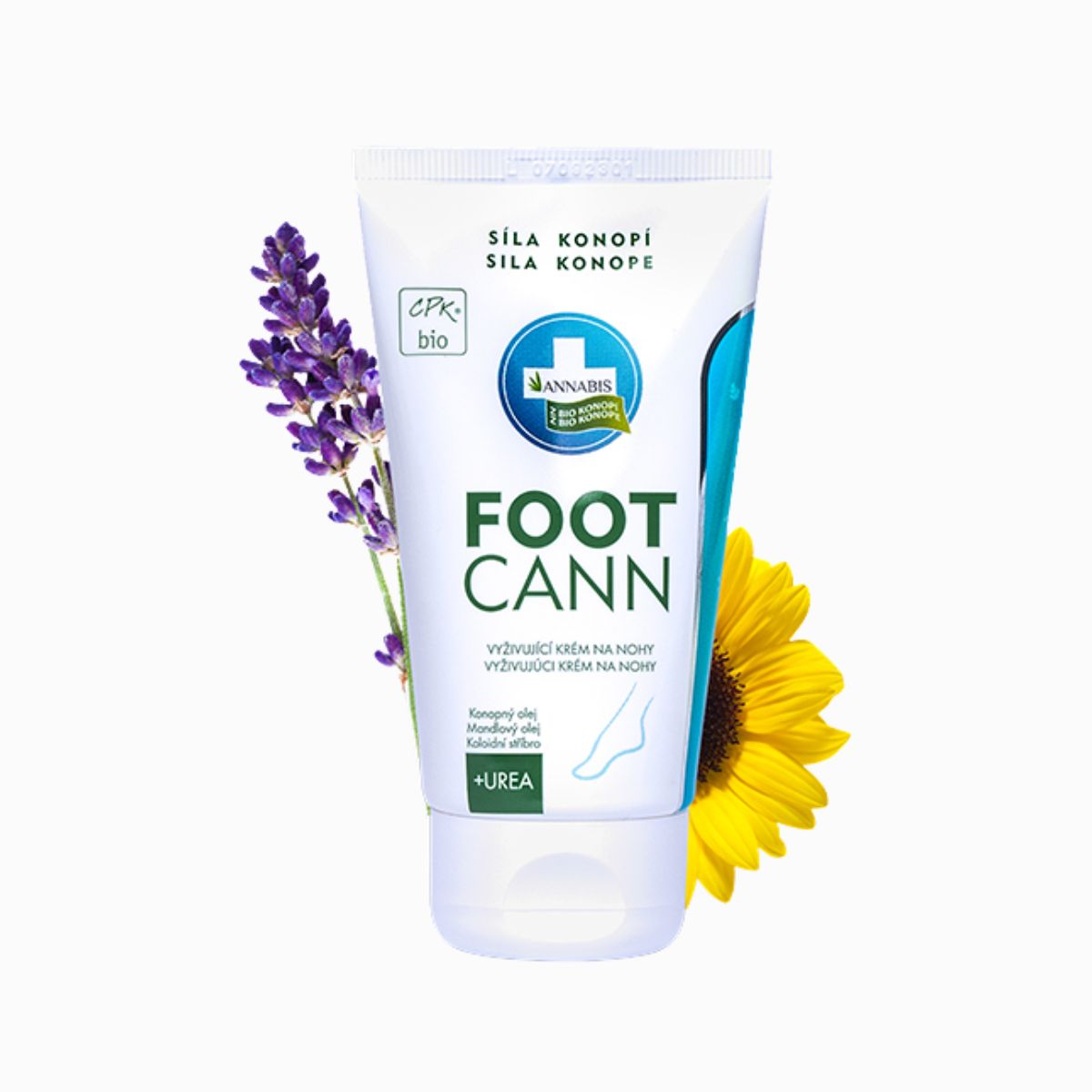 FOOTCANN BIO krém na nohy s ureou - 75 ml - Annabis