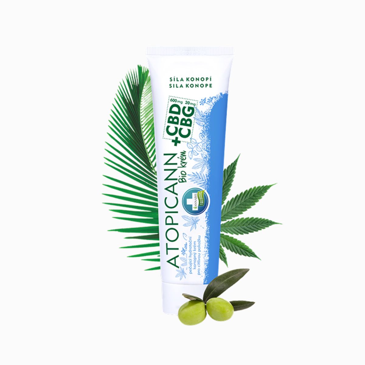 ATOPICANN CBD + CBG BIO konopný krém na atopický ekzém a psoriázu - 100 ml - Annabis