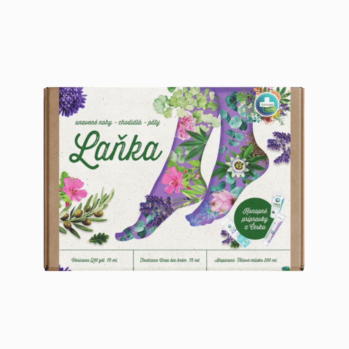 Darčekové balenie LAŇKA pre unavené nohy