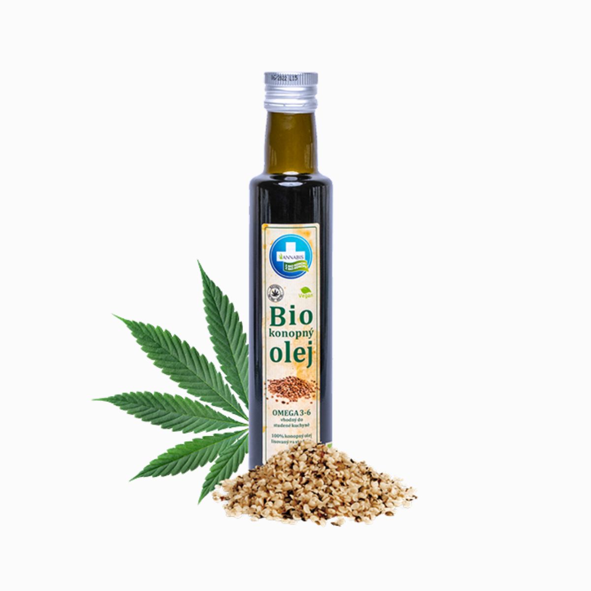 Konopný olej 100% BIO - Annabis Balenie: 250 ml