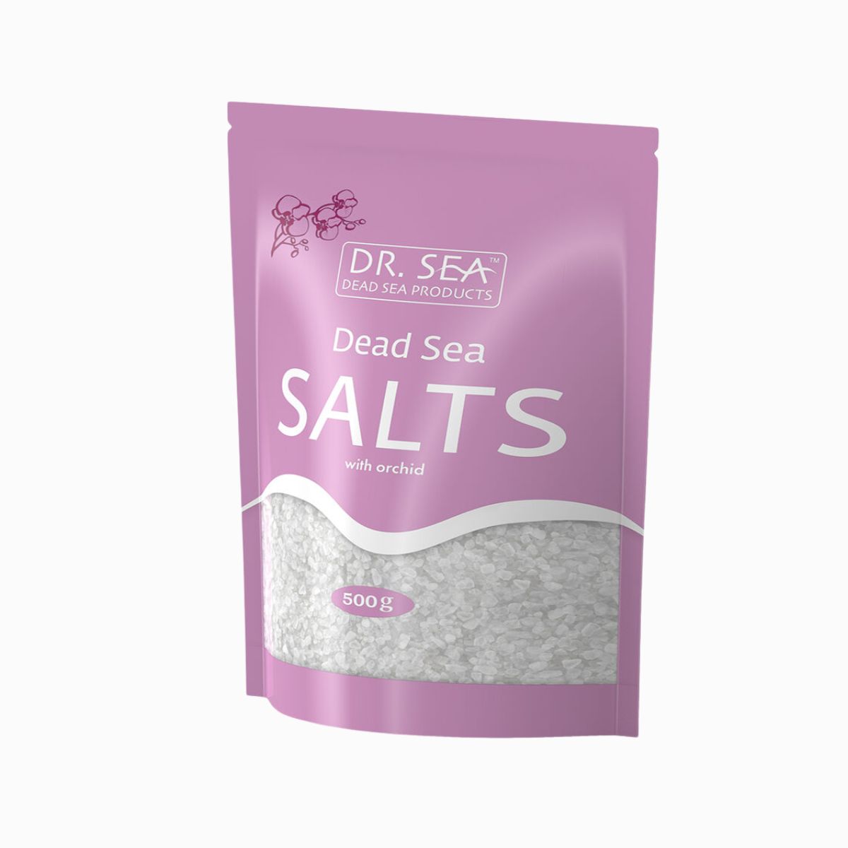 Soľ z Mŕtveho mora s extraktom z orchidey - 500g - Dr. Sea
