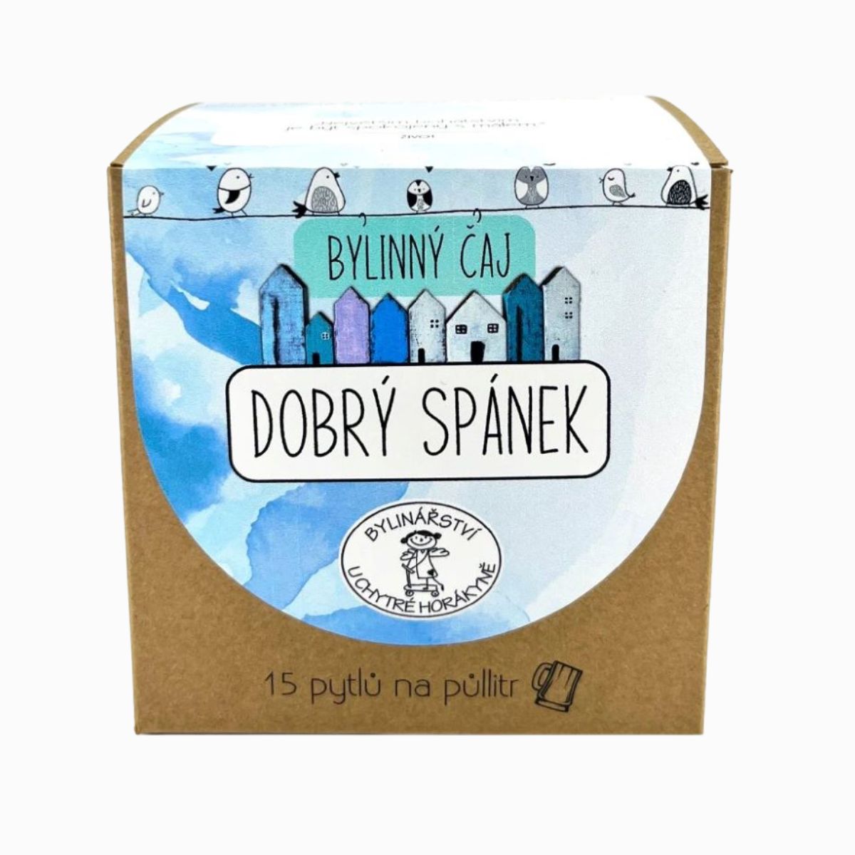 Porcovaný bylinný čaj Dobrý spánok - 45g (15x3g)- Bylinářství U Chytré horákyně