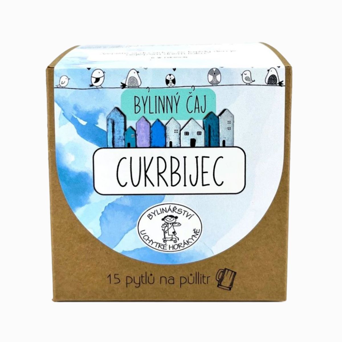 Porcovaný bylinný čaj "Ničiteľ cukru" - 45g (15x3g)- Bylinářství U Chytré horákyně