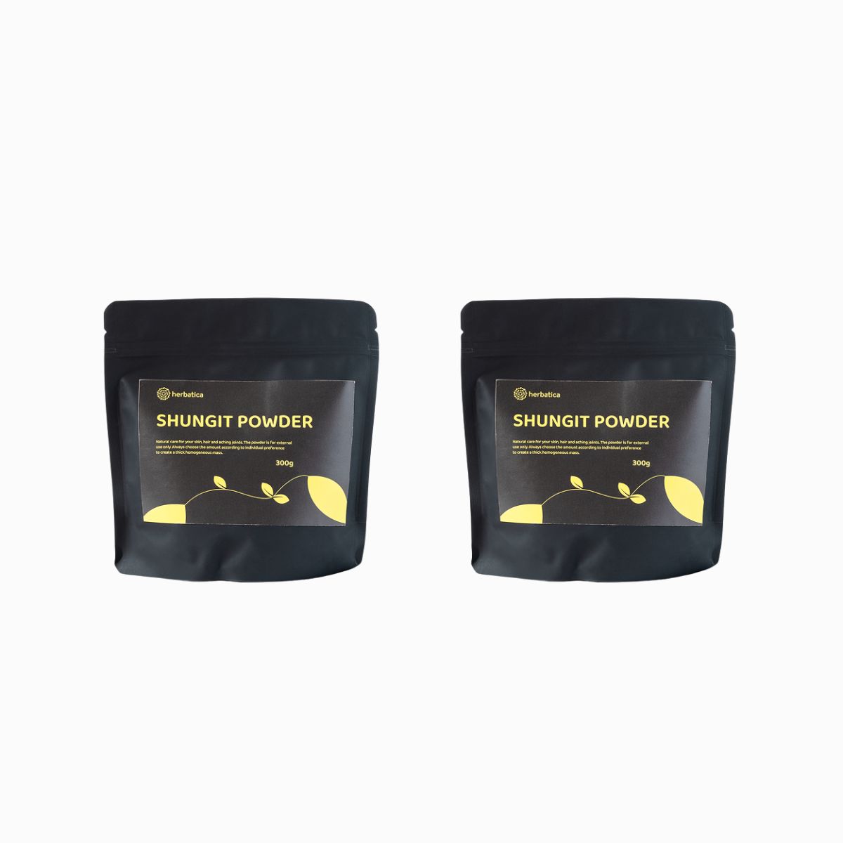 Zvýhodnený set: 2 x Šungit púder - 300g - Herbatica