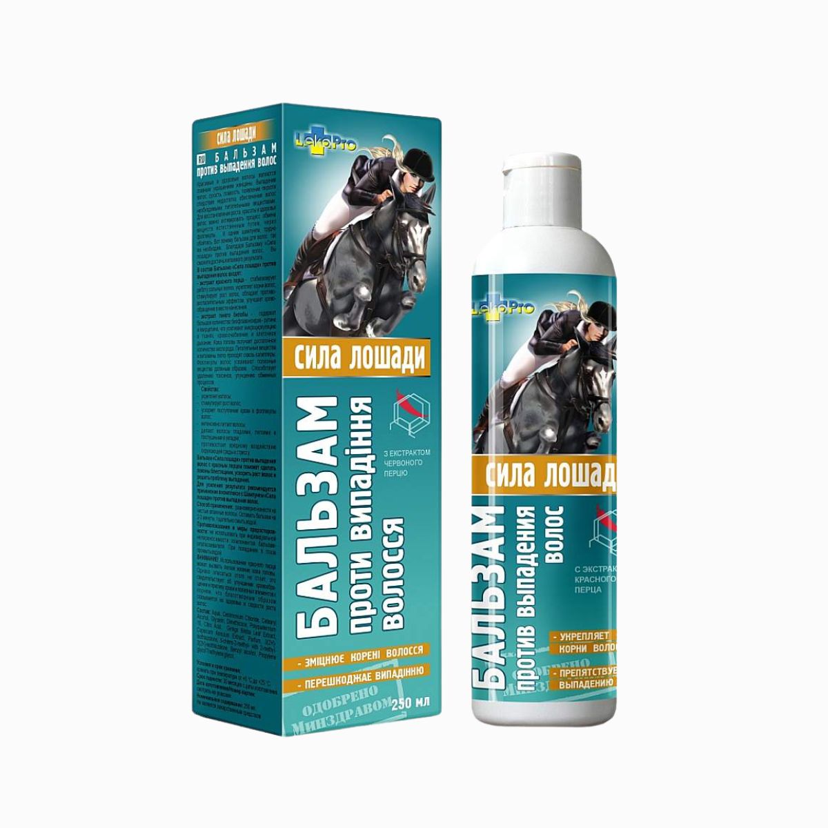 KONSKÁ SILA balzam na vlasy proti vypadávaniu - 250 ml - LekoPro