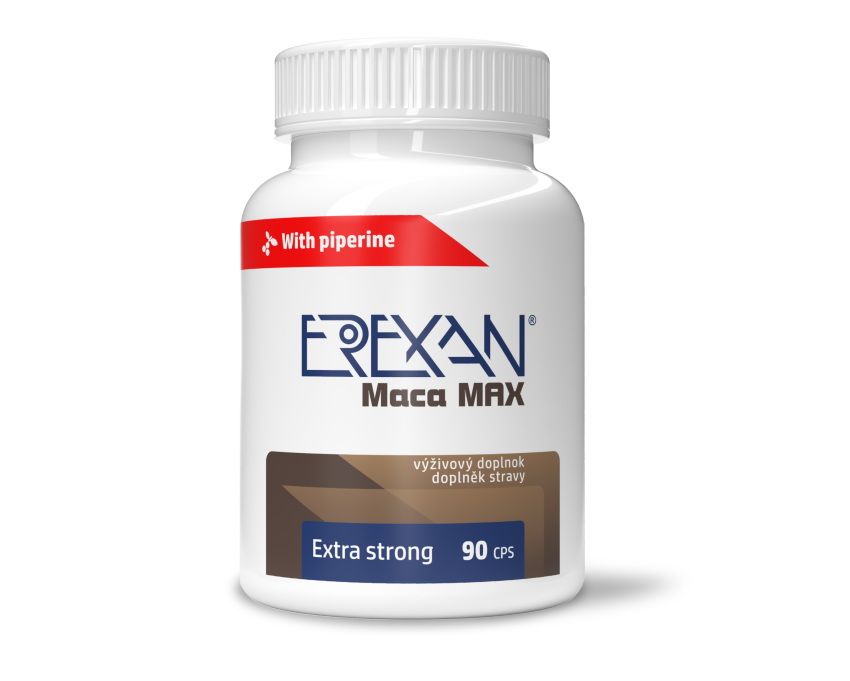 EREXAN Maca MAX - 90 kapsúl