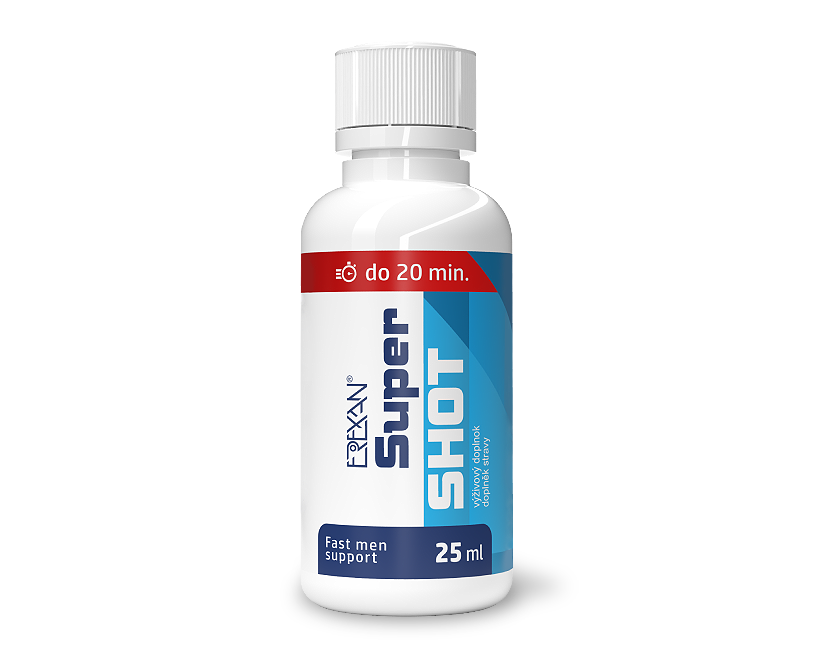 EREXAN Super SHOT drink na podporu erekcie s extra rýchlym účinkom - 25ml