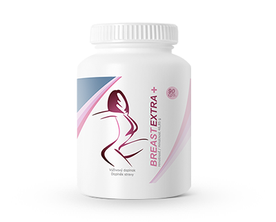 BreastExtra+ BREAST EXTRA+ pre dokonalú krásu a tvar poprsia - 90 kapsúl