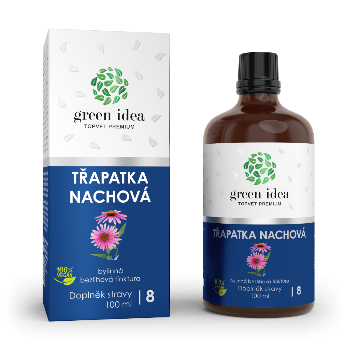 Echinacea - bezliehová tinktúra 100 ml - Green idea
