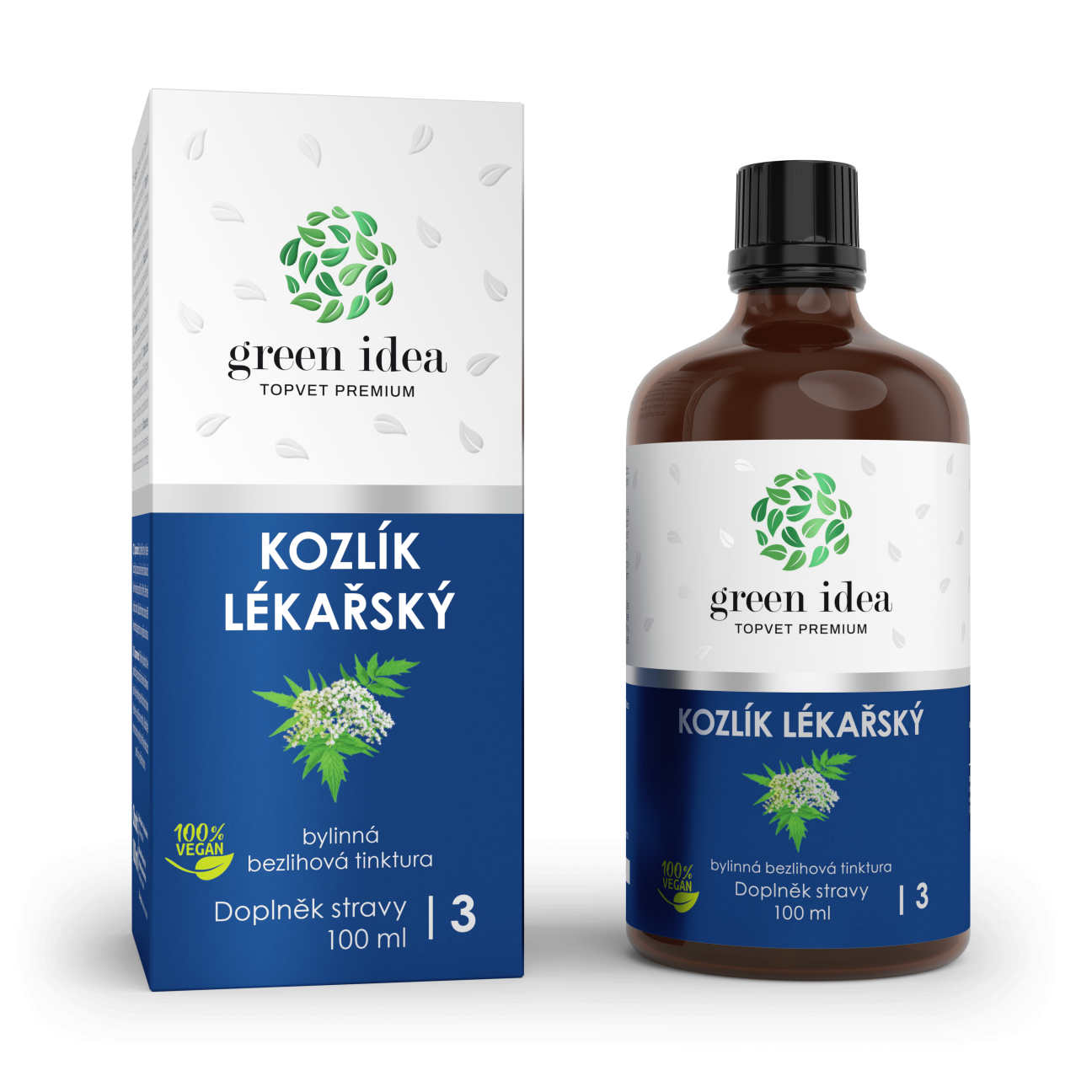 Valeriána - bezliehová tinktúra 100 ml - Green idea