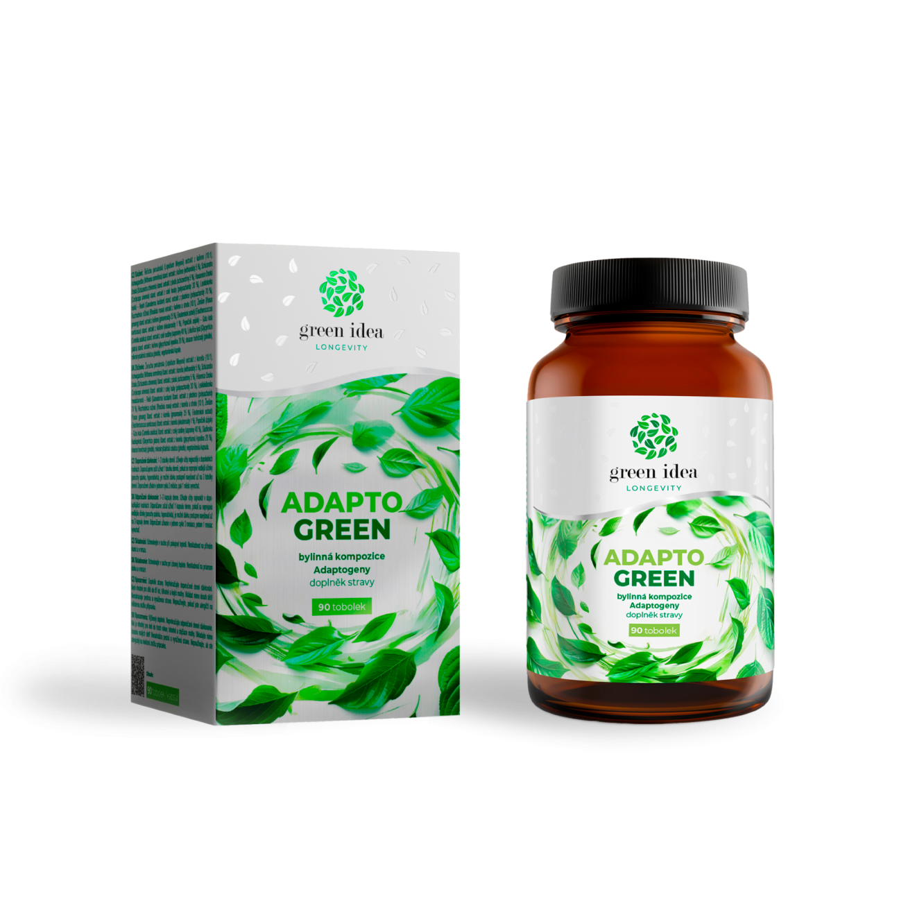 LONGEVITY ADAPTO GREEN - 90 kapsúl - Green idea