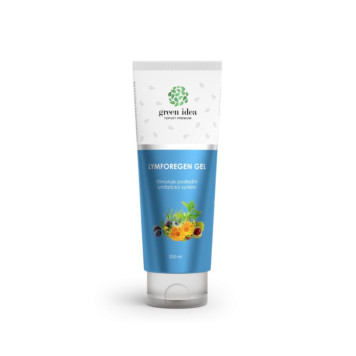 Lymforegen masážny gél v tube 200 ml - Green idea