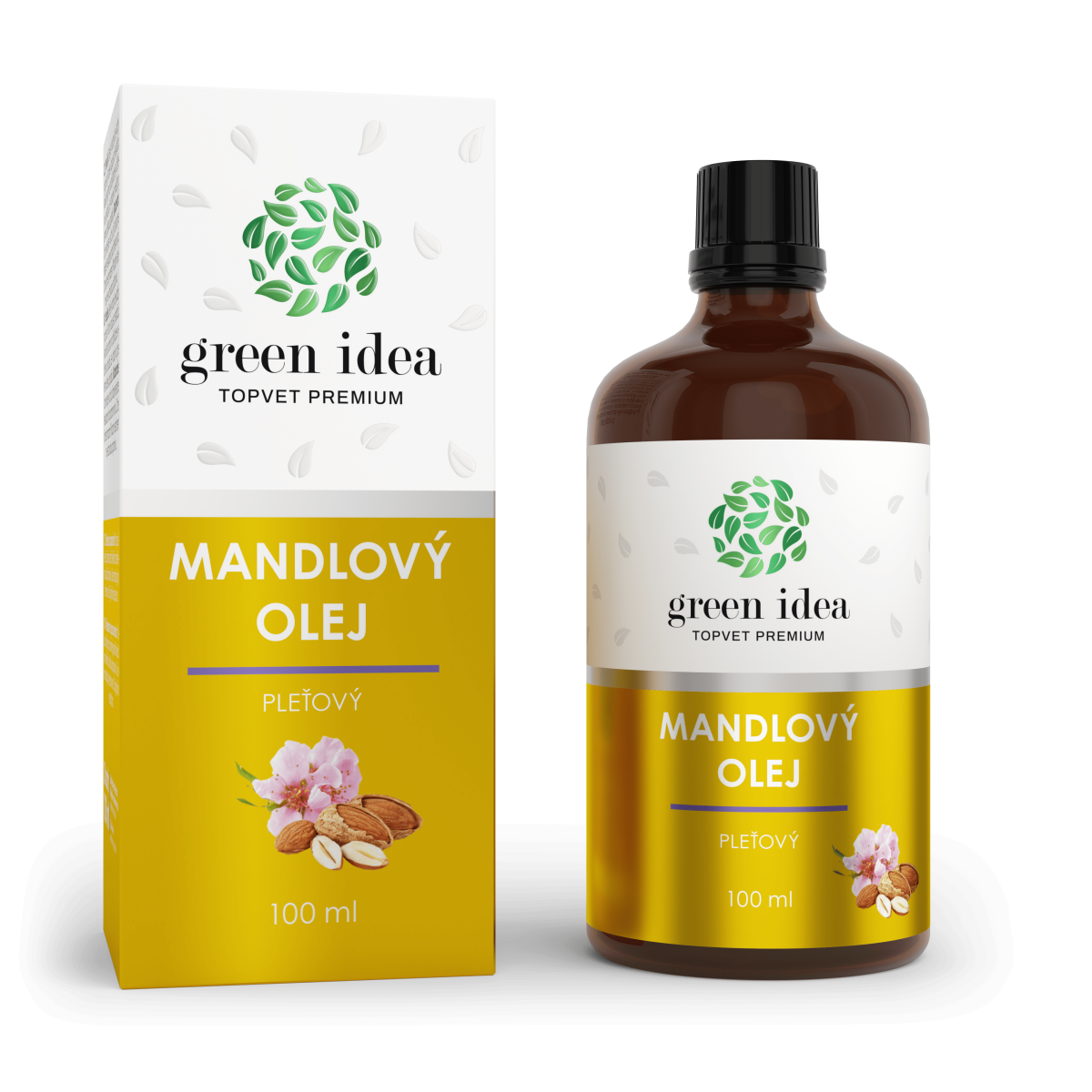 Mandľový pleťový olej 100 ml - Green idea