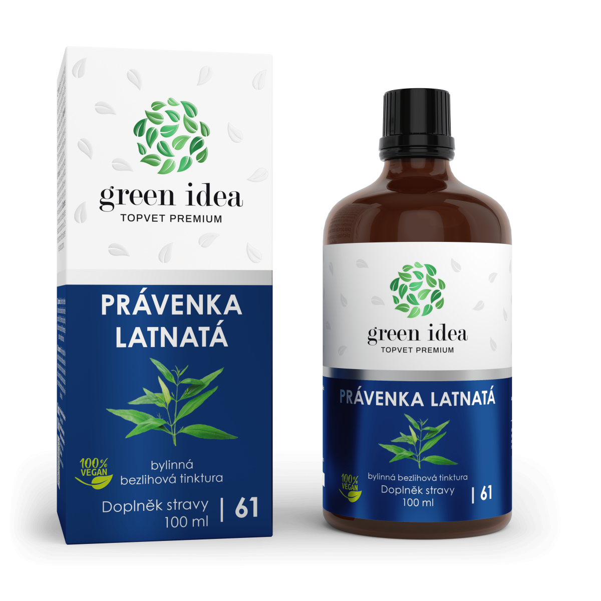 Právenka latnatá - bezliehová tinktúra 100 ml - Green idea