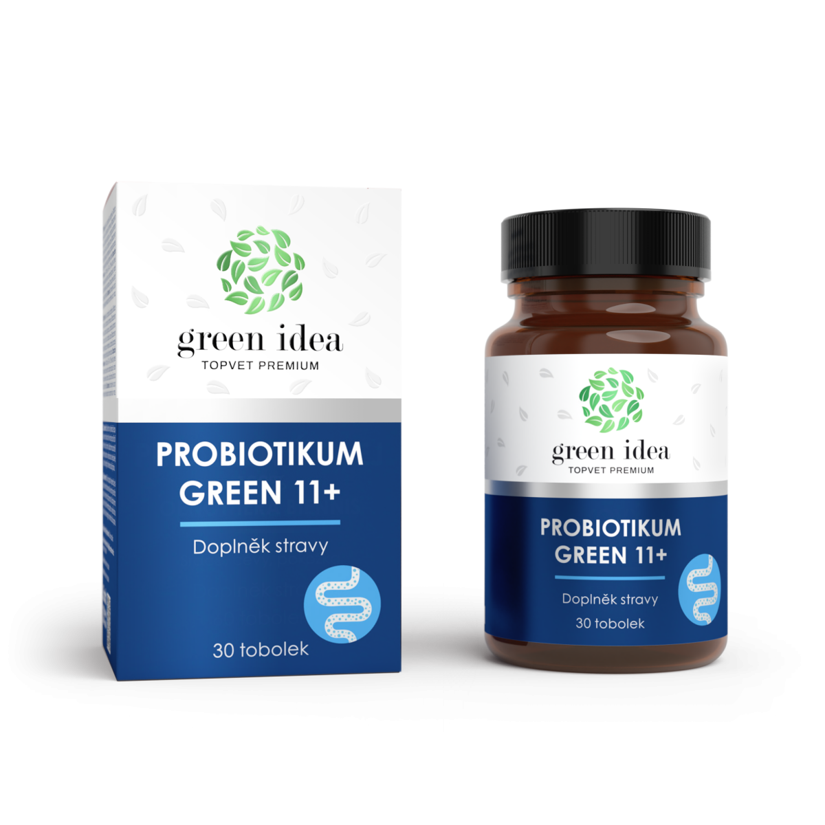Probiotikum GREEN 11+ - 30 kapsúl - Green idea