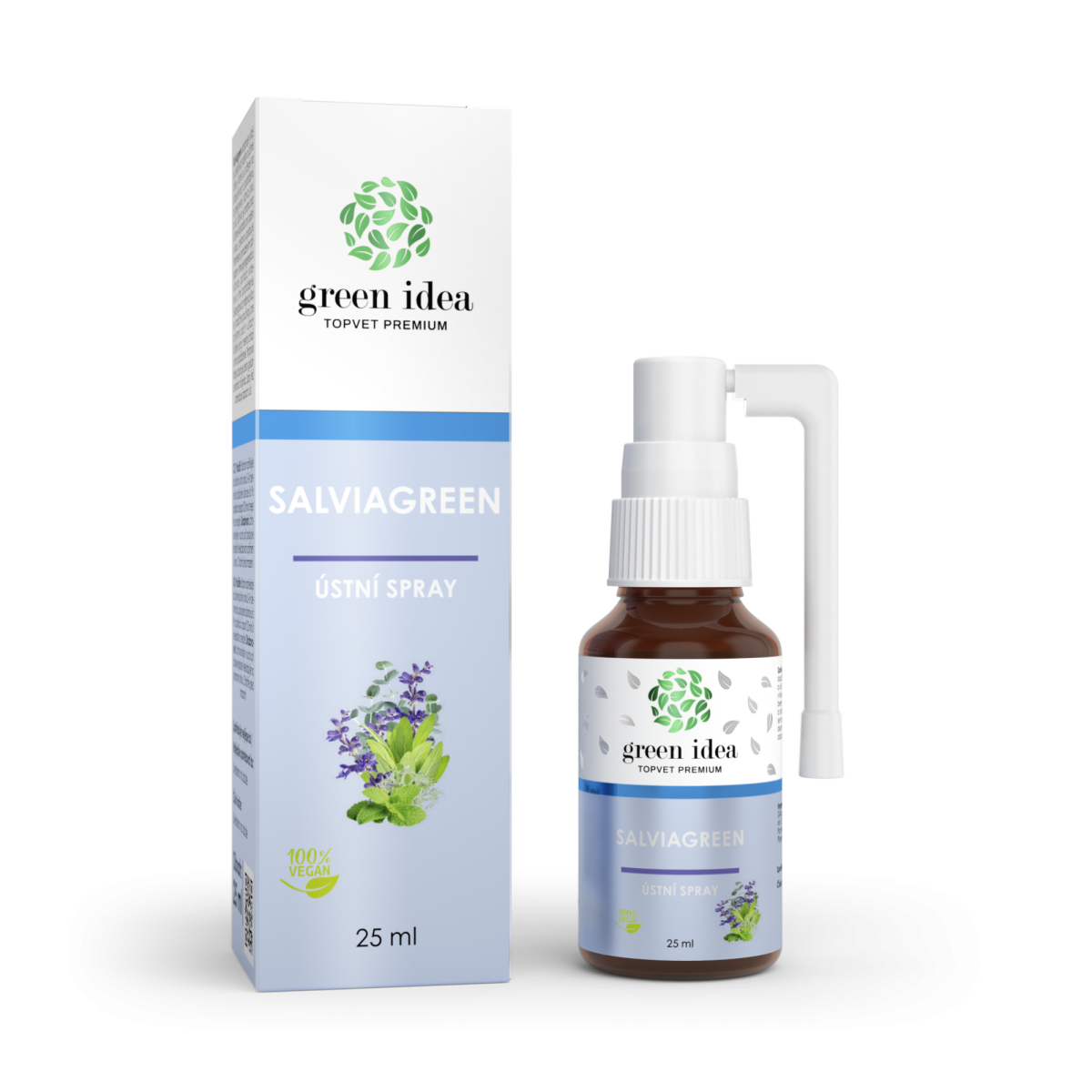 Salviagreen - ústny sprej 25 ml - Green idea