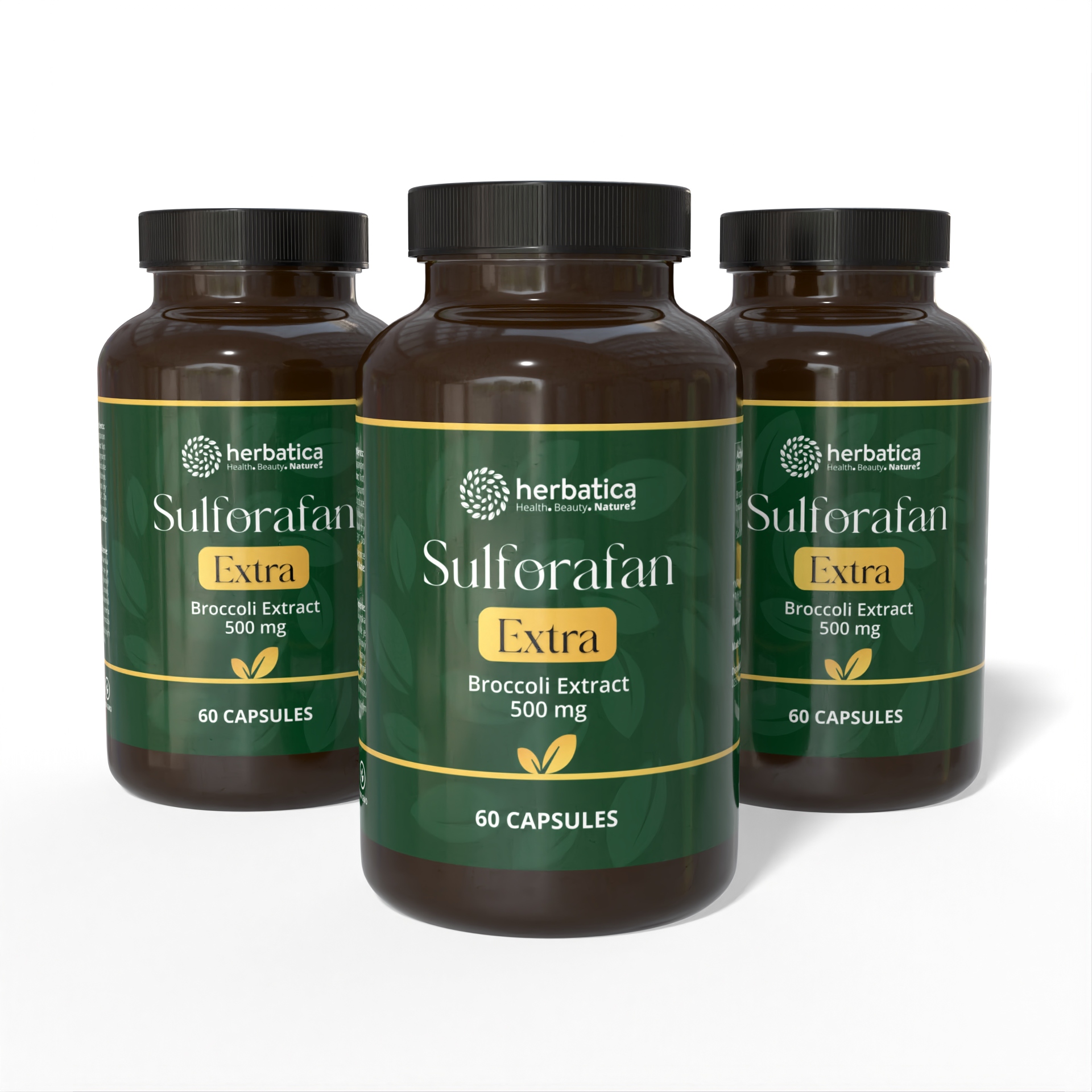 Zvýhodnený set: 3x Sulforafán EXTRA - extrakt z brokolice 500 mg