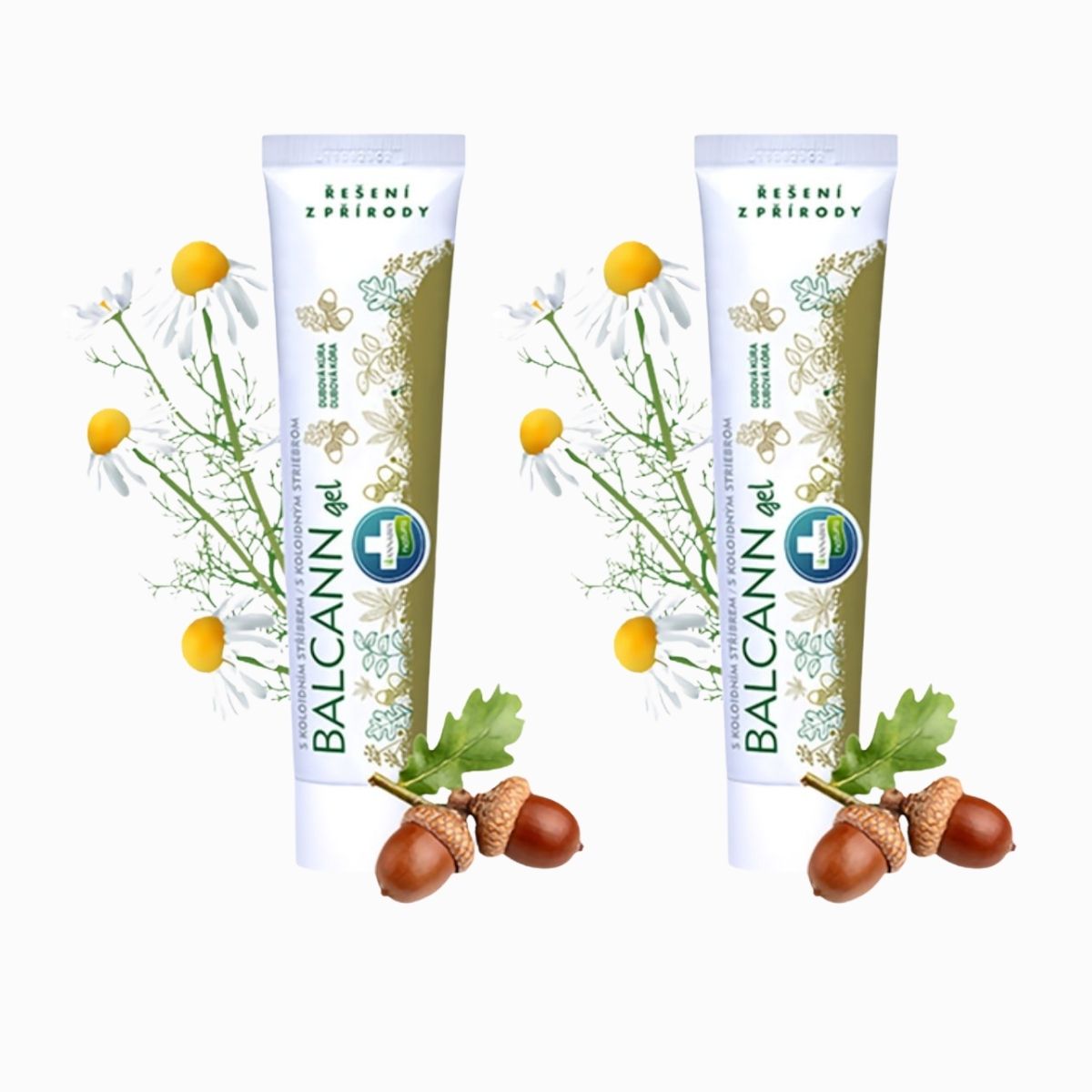 Zvýhodnený set: 2x BALCANN gél s dubovou kôrou na hemoroidy