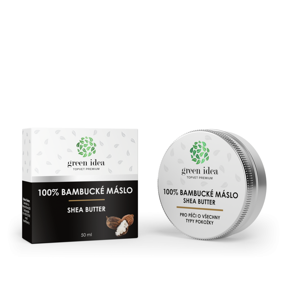 Bambucké maslo 100 % – 50 ml – Green idea