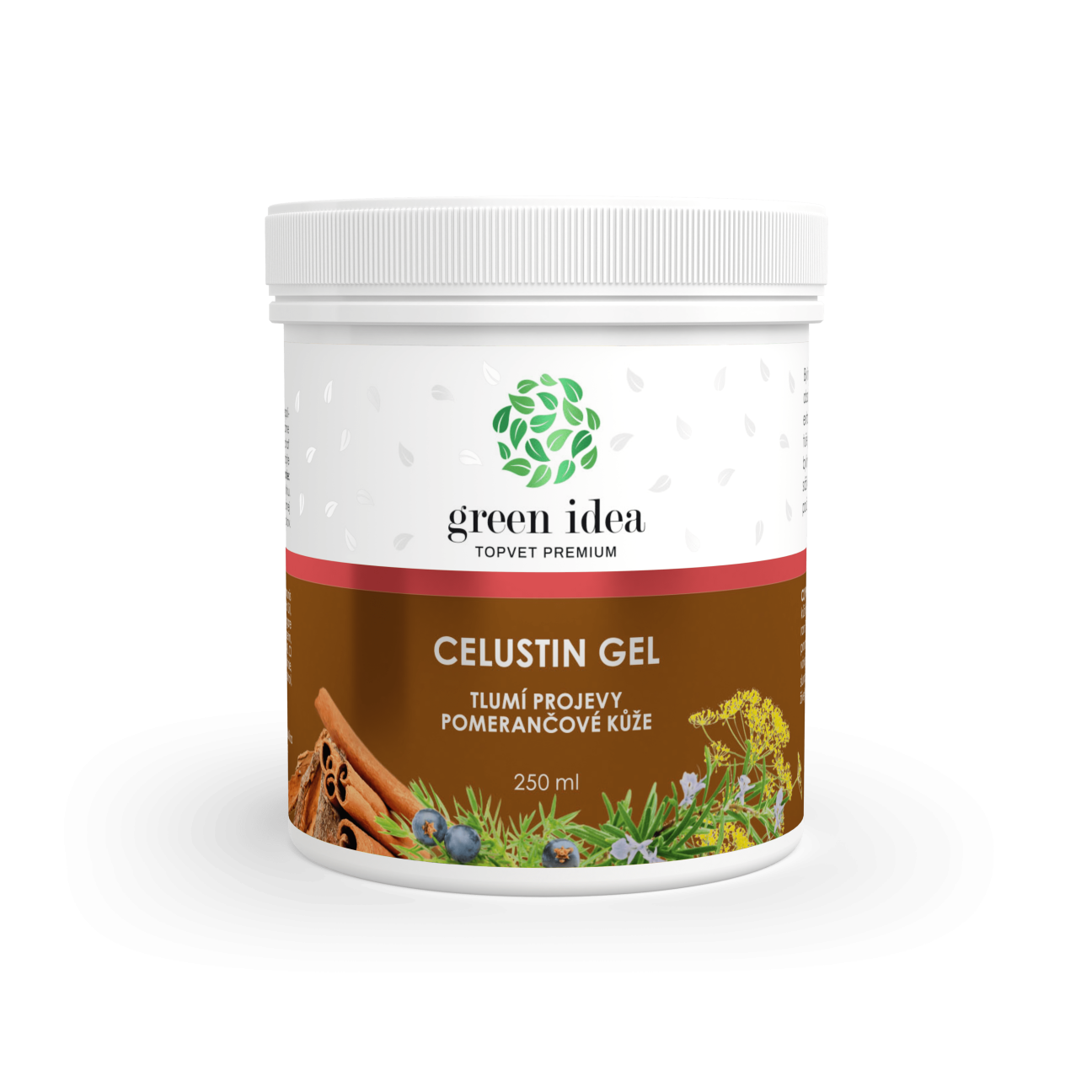 Celustin masážny gél 250 ml – Green idea