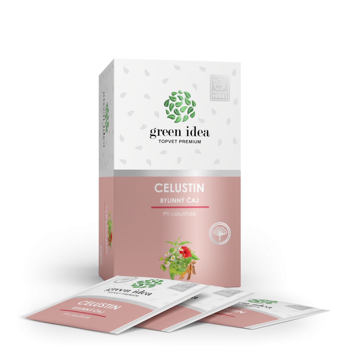 Herbex Celustin – bylinný čaj 20 vrecúšok – Green idea
