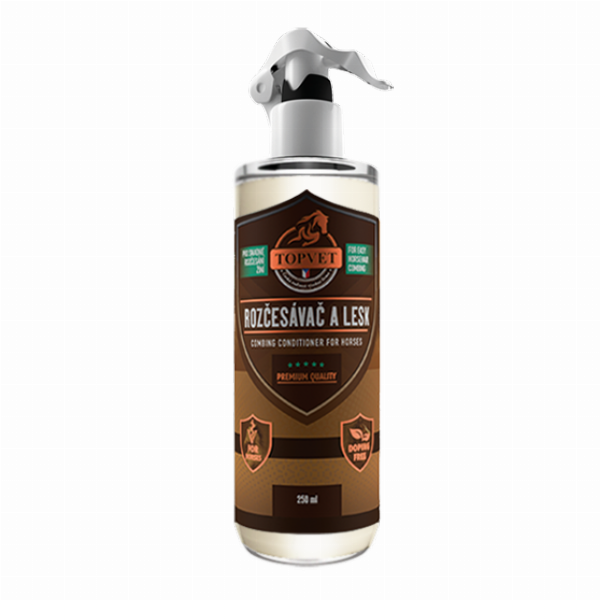 Rozčesávač a lesk pre kone 250 ml - Green idea