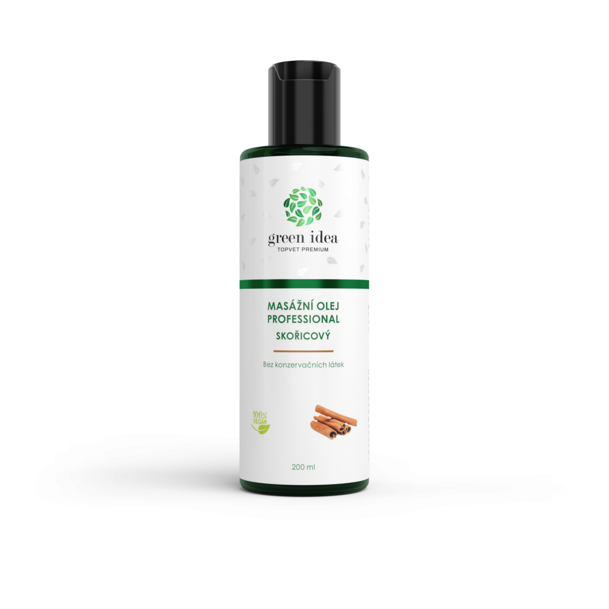 Škoricový masážny olej 200 ml - Green idea