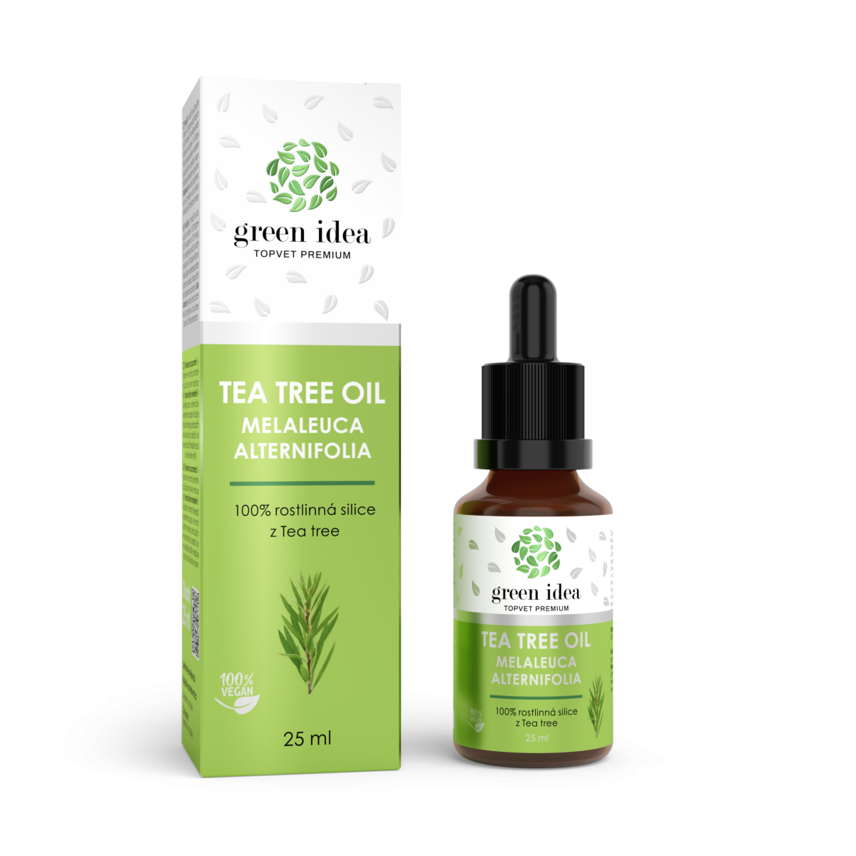 Tea tree oil - 100% silica 25 ml - Green idea