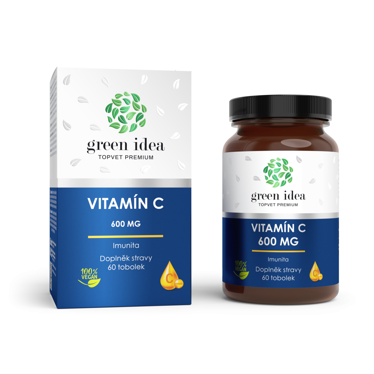 Vitamín C – kapsuly 60 ks – Green idea
