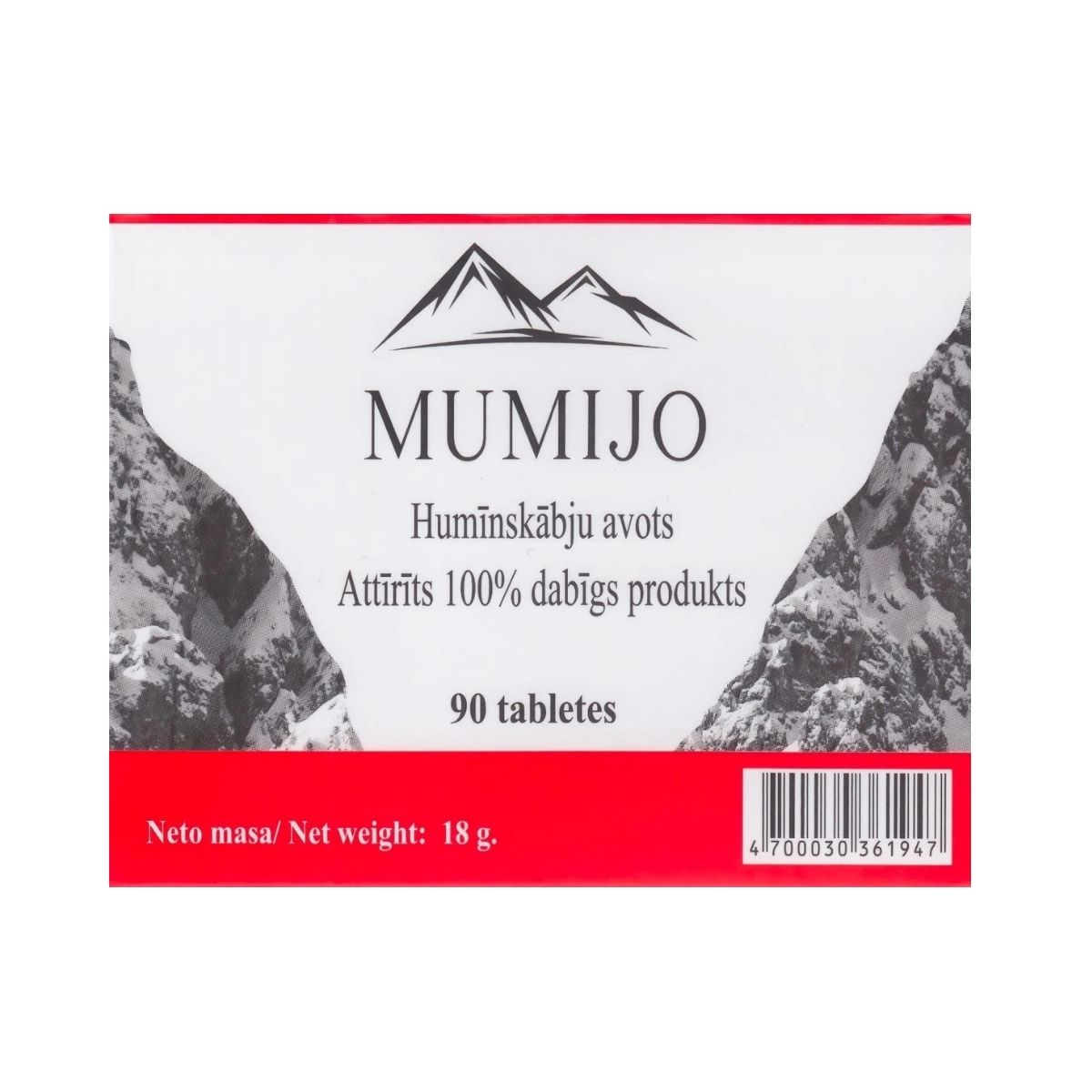 Altajské mumio Shilajit - 90 tabliet - BIOVIT LLC