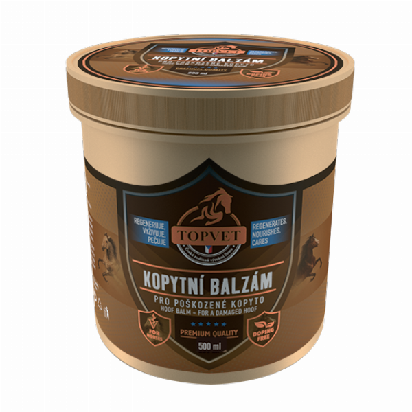 Kopytný balzam na poškodené kopyto pre kone – 500 ml – Green idea