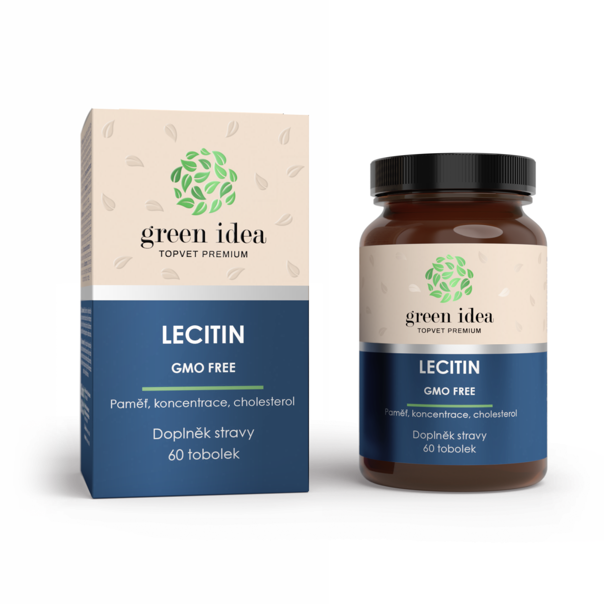 Lecitín – kapsuly 60 ks – Green idea