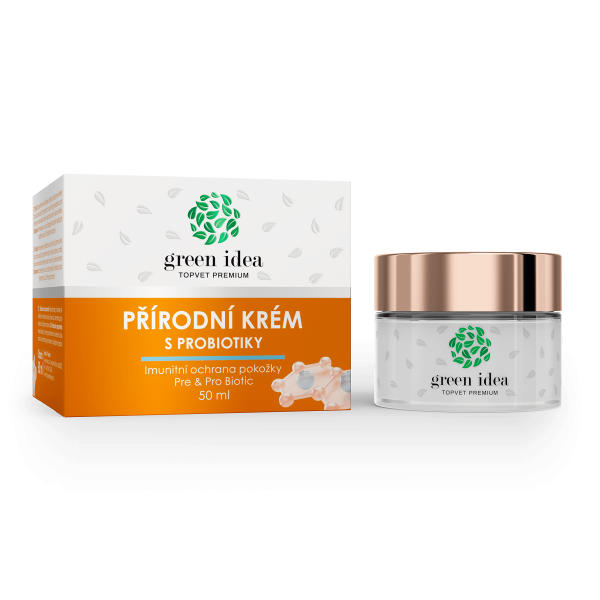 Prírodný krém s probiotikami 50 ml - Green idea