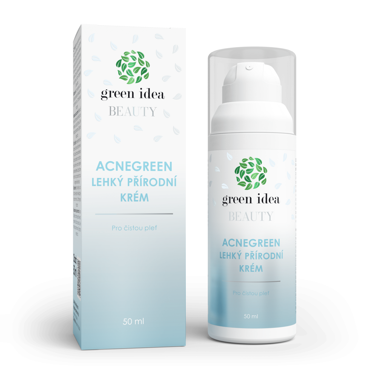 Acnegreen – ľahký prírodný krém 50 ml – Green idea