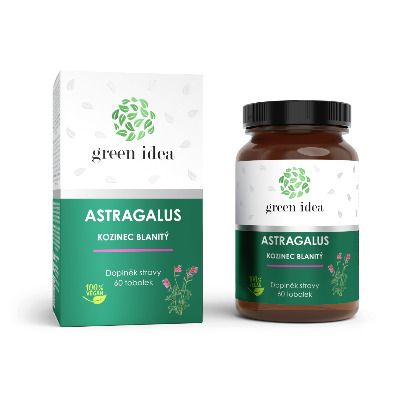 Astragalus – Kozinec blanitý – kapsuly 60 ks – Green idea