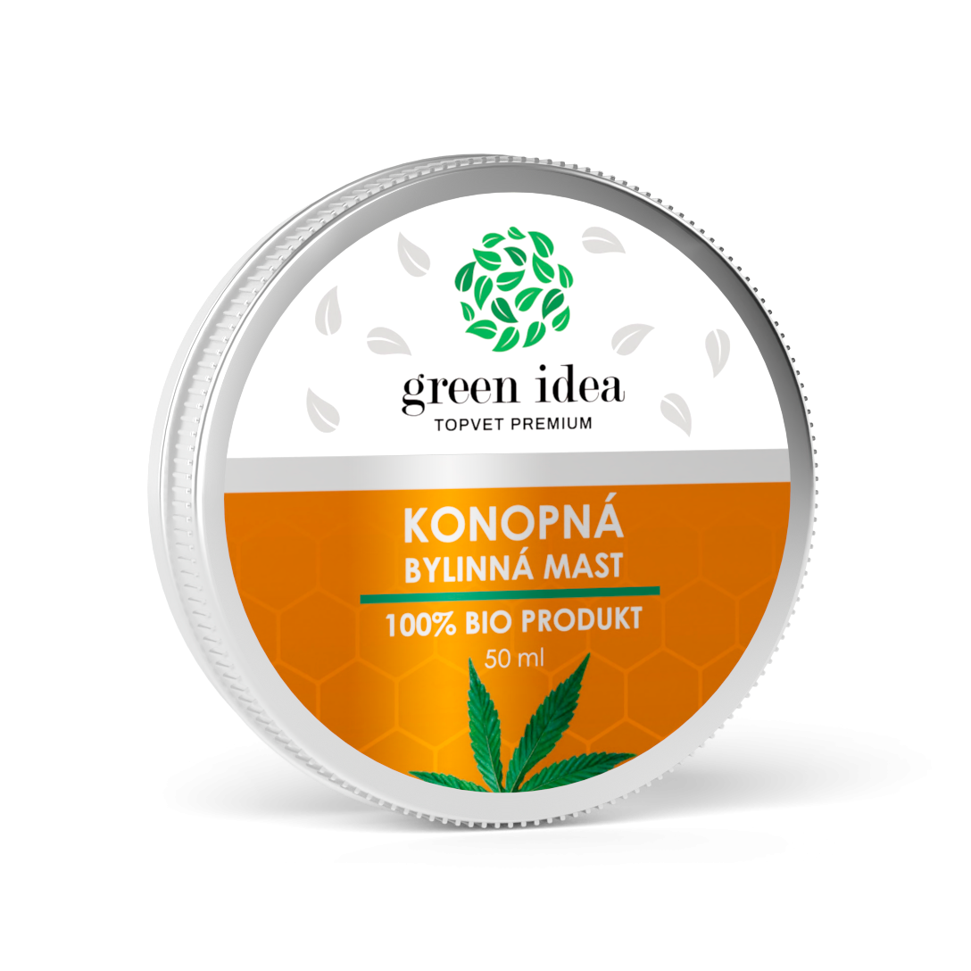 Konopná masť 50 ml – Green idea