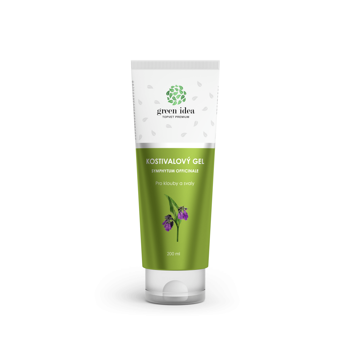 Kostihojový masážny gél v tube 200 ml – Green idea