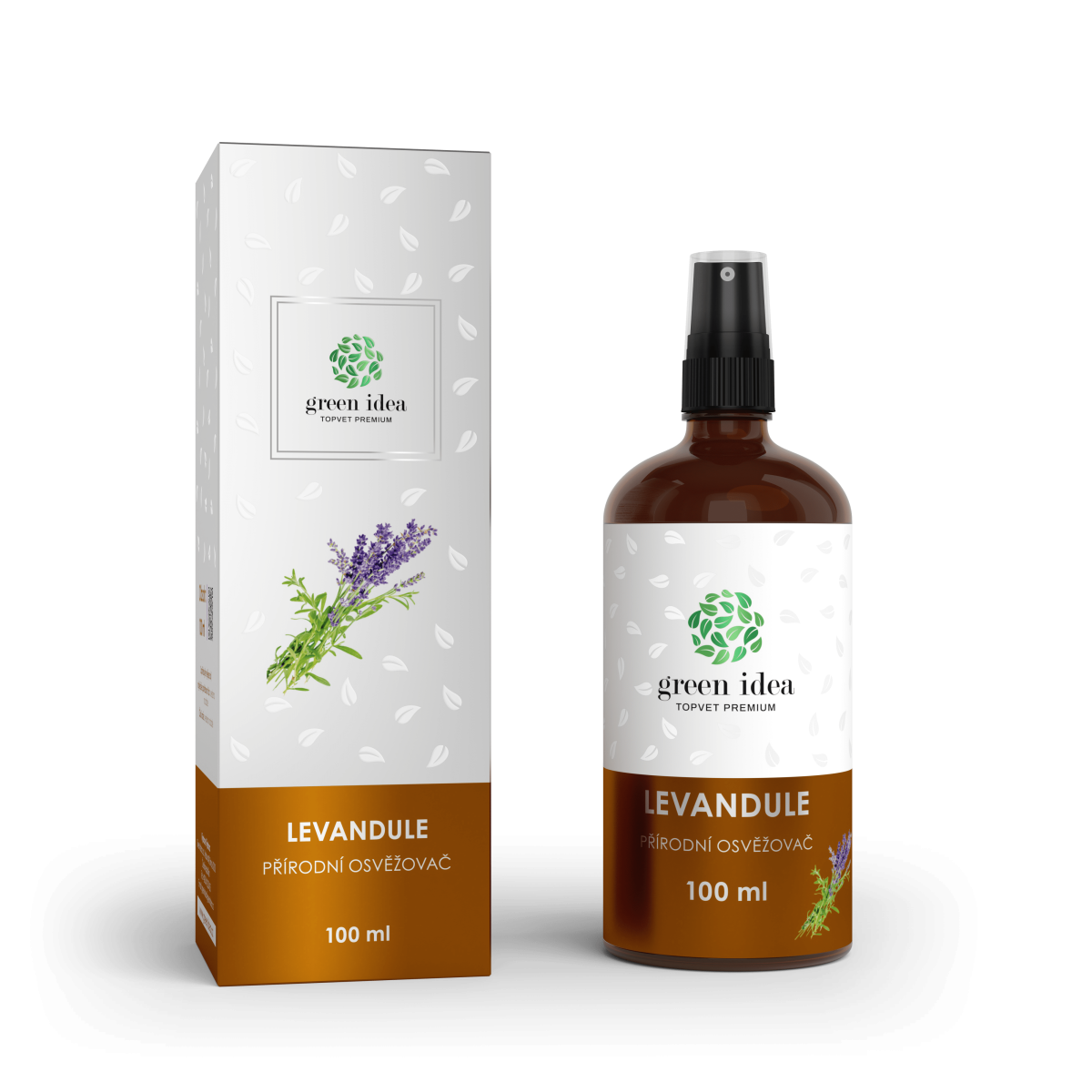 Levanduľa – prírodný osviežovač vzduchu 100 ml – Green idea