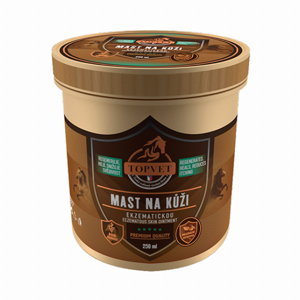 Masť na ekzémovú pokožku pre kone 250 ml – Green idea