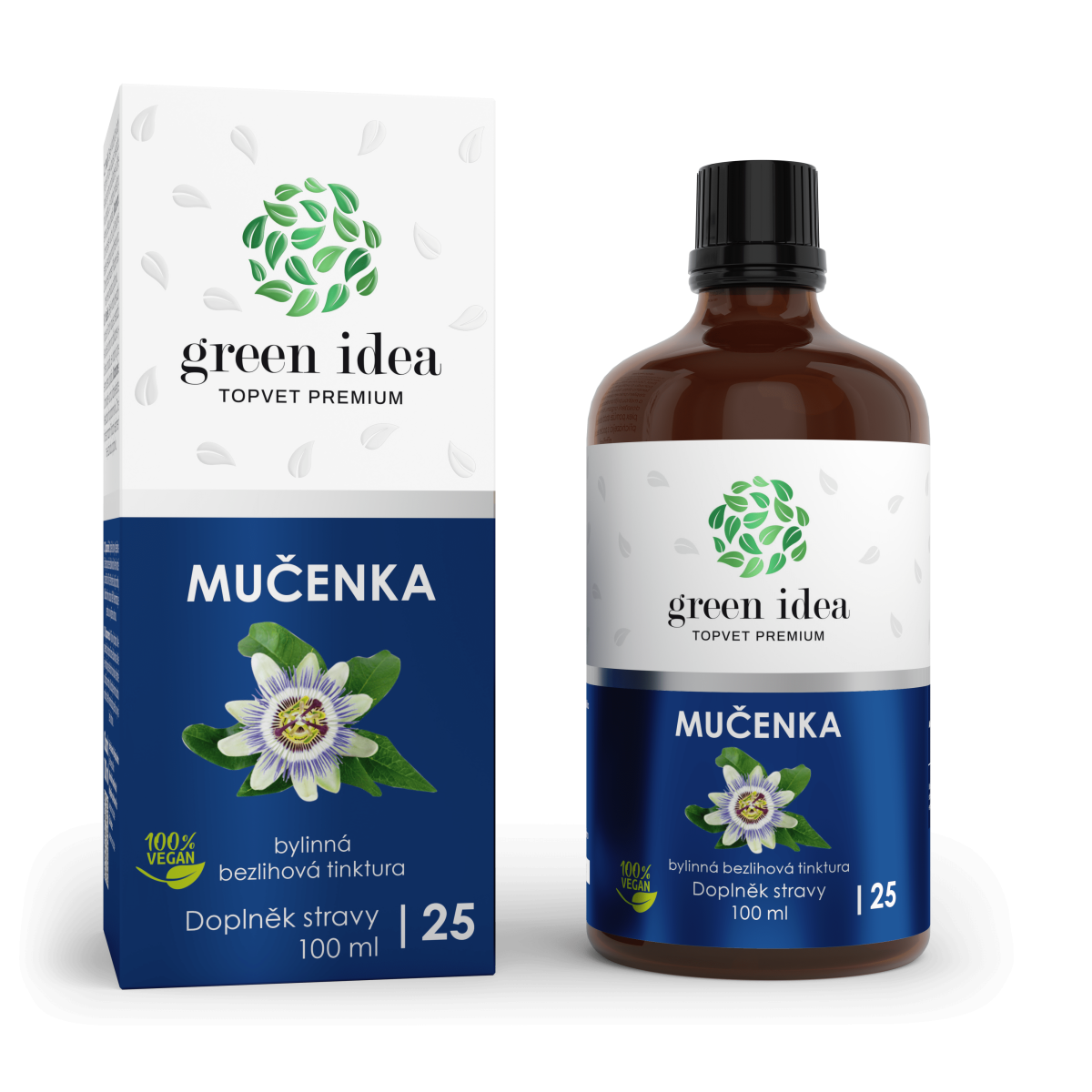 Mučenka – bezliehová tinktúra 100 ml – Green idea