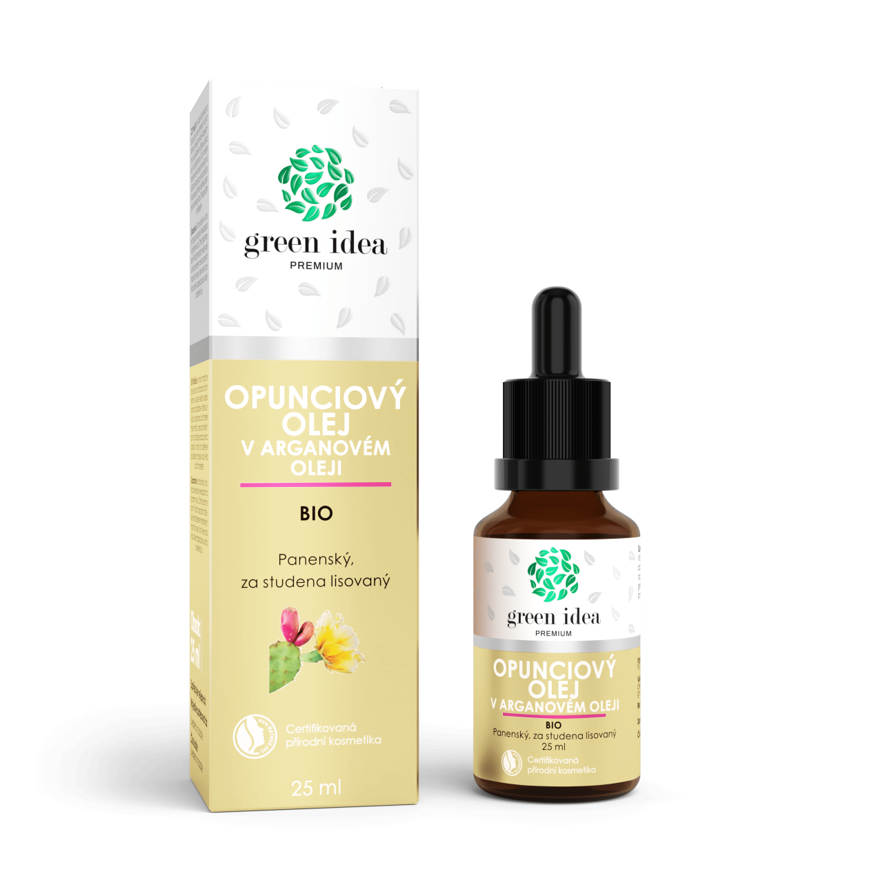 Opunciový olej v arganovom oleji BIO 25 ml – Green idea