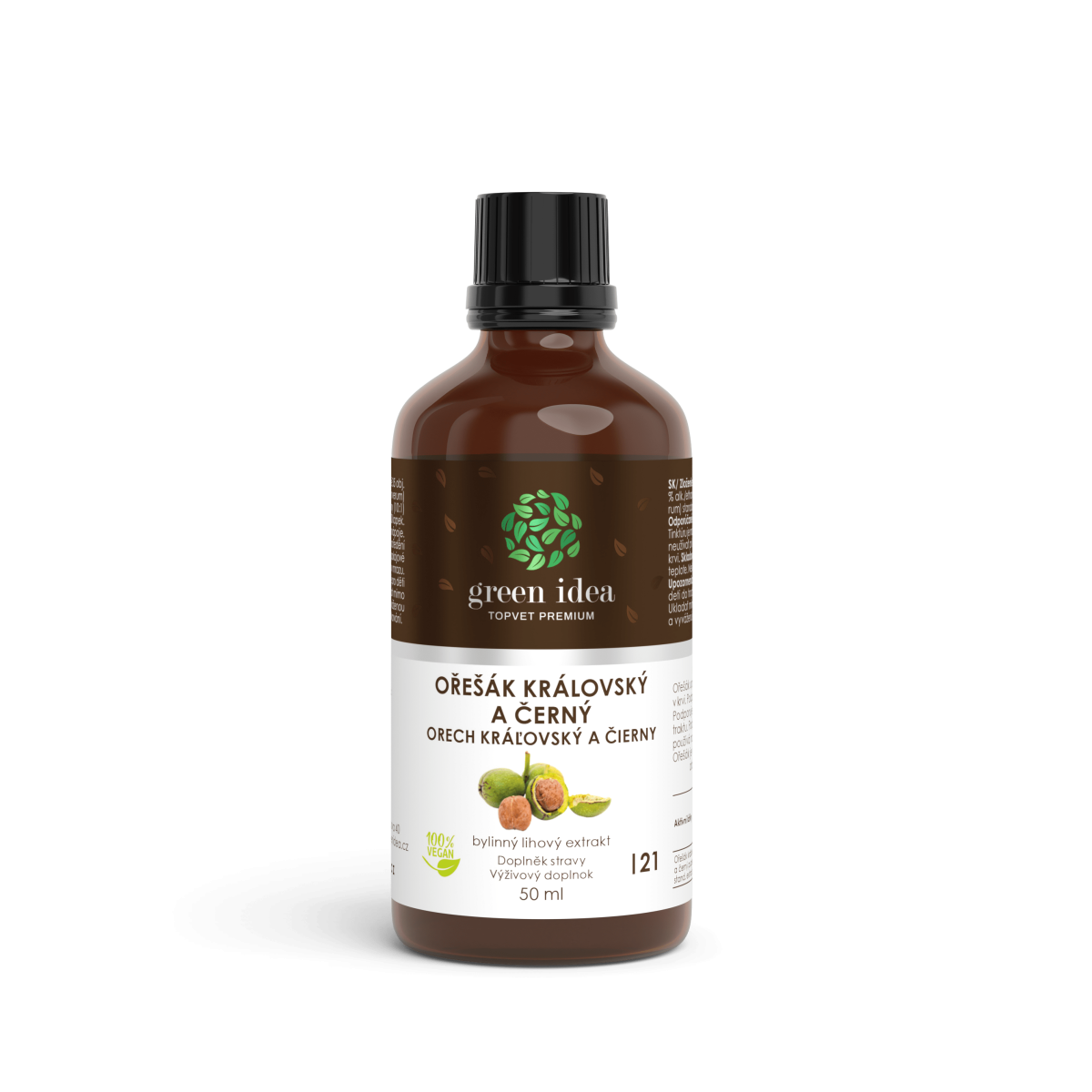 Orech kráľovský – tinktúra – kvapky 50 ml – Green idea