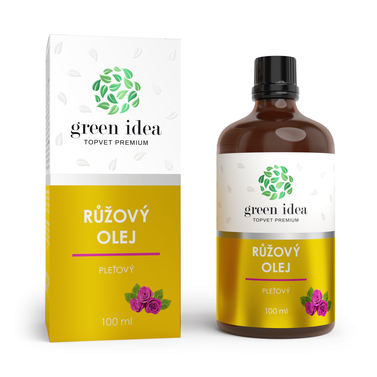 Ružový pleťový olej 100 ml – Green idea