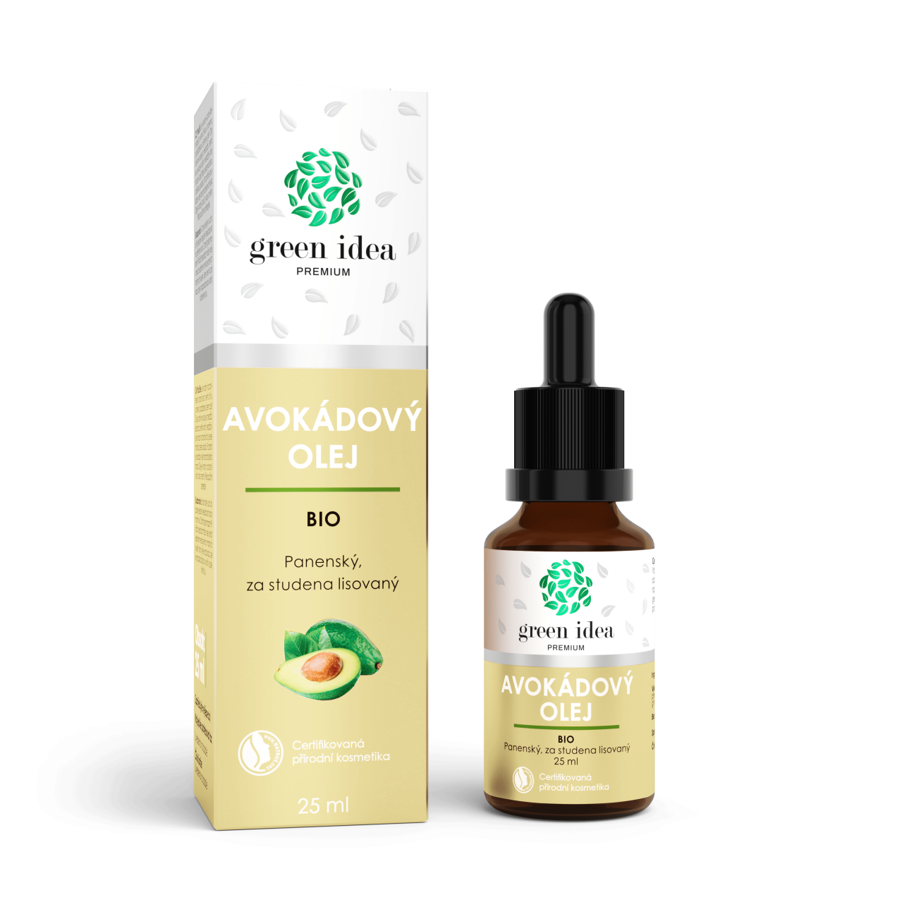 Avokádový olej BIO 25 ml – Green idea