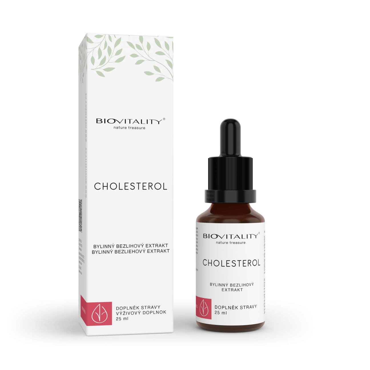 Cholesterol - bezliehová tinktúra – kvapky 25 ml – Green idea