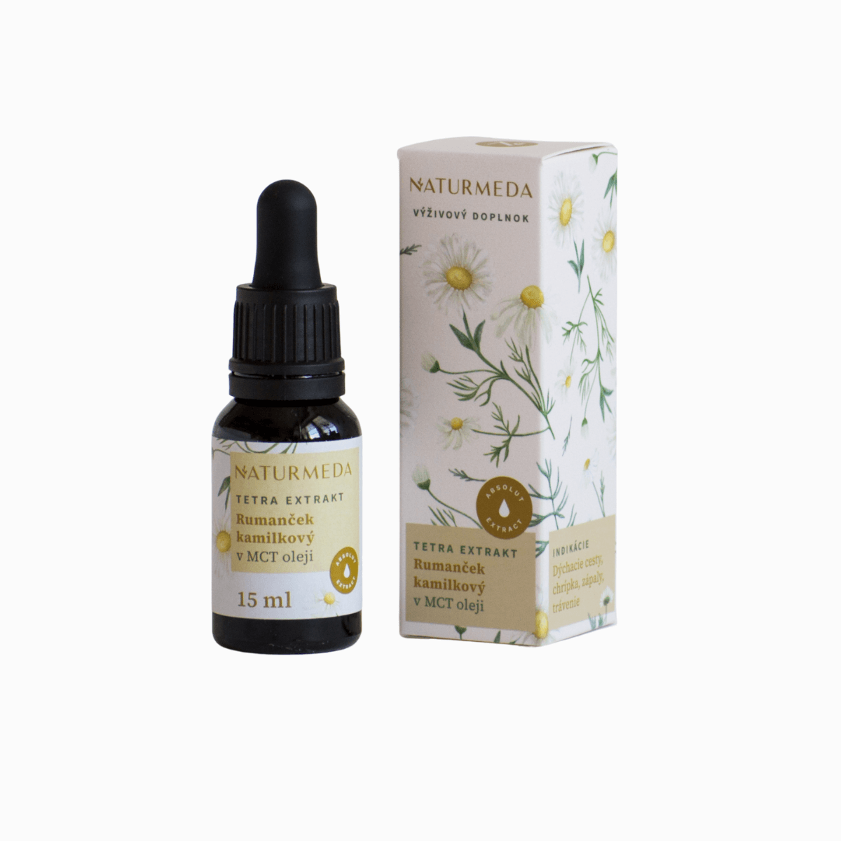 Rumanček kamilkový – Tetra bylinný extrakt – 15 ml – Naturmeda