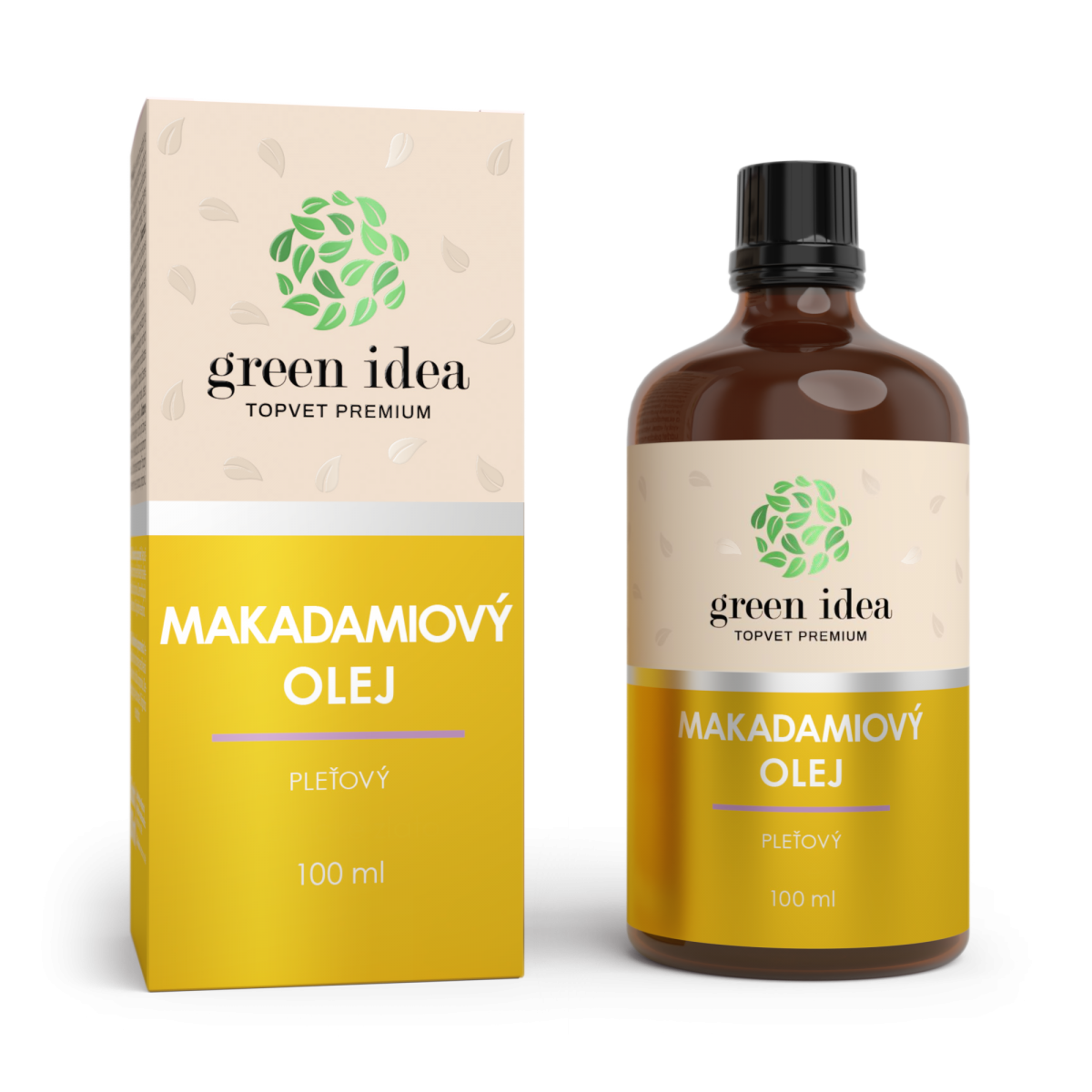 Makadamiový pleťový olej 100 ml - Green idea