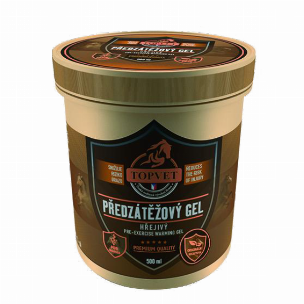 Predzáťažový gél hrejivý pre kone - 500 ml - Green idea